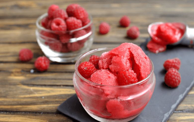 Малиновый сорбет